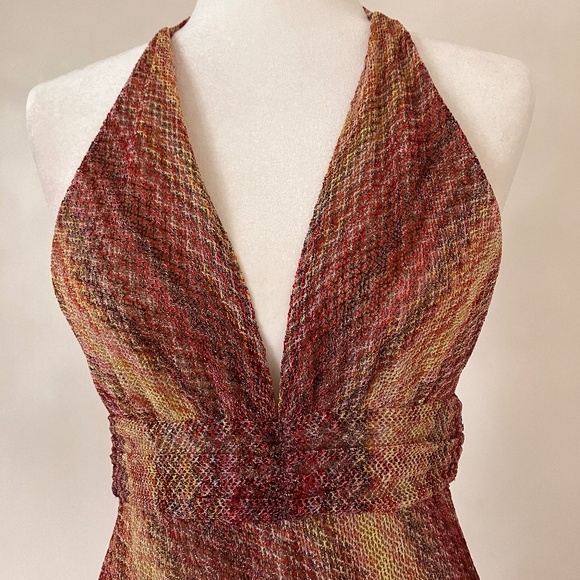 VINTAGE MISSONI RUNWAY MAXI DRESS - Picture 5 of 16